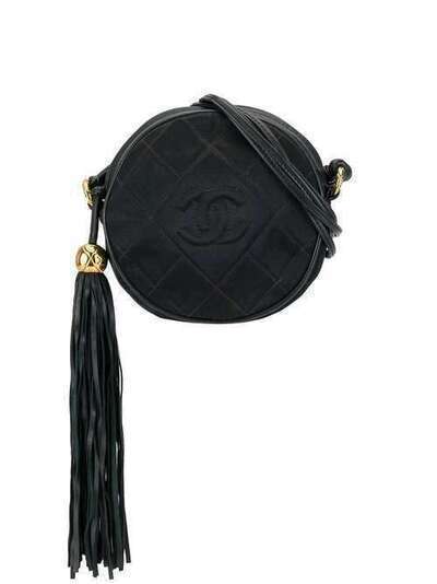 Chanel Pre-Owned стеганая сумка через плечо 1990-х годов с кисточкой 1979623