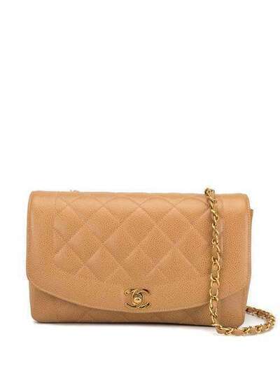 Chanel Pre-Owned сумка на плечо Diana с ремнем-цепочкой 3011223