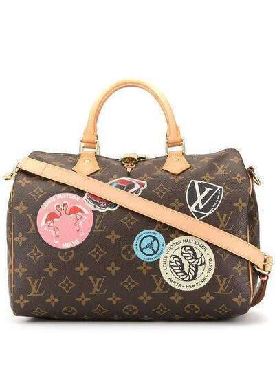 Louis Vuitton сумка Speedy Bandouliere 30 с ручками и ремнем SP4136