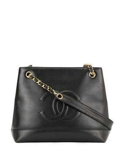 Chanel Pre-Owned сумка-тоут с логотипом CC 2448593