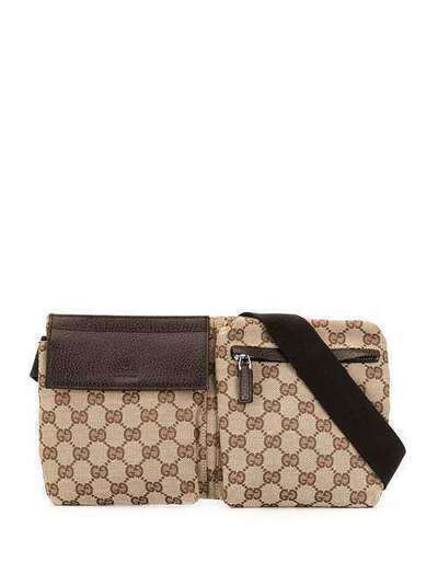 Gucci Pre-Owned поясная сумка с логотипом GG 28566002122