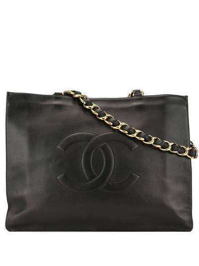 Chanel Pre-Owned сумка-тоут на плечо Jumbo XL с цепочкой 3741515