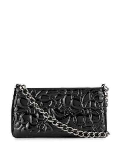 Chanel Pre-Owned клатч 2004-го года Camellia clutch 8609867