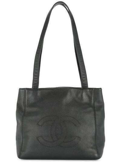 Chanel Pre-Owned сумка-тоут с логотипом 5412248