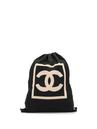 Chanel Pre-Owned рюкзак Sport Line с логотипом CC и кулиской 8323054