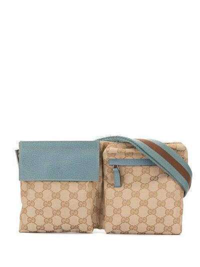 Gucci Pre-Owned поясная сумка с узором GG 28566497717
