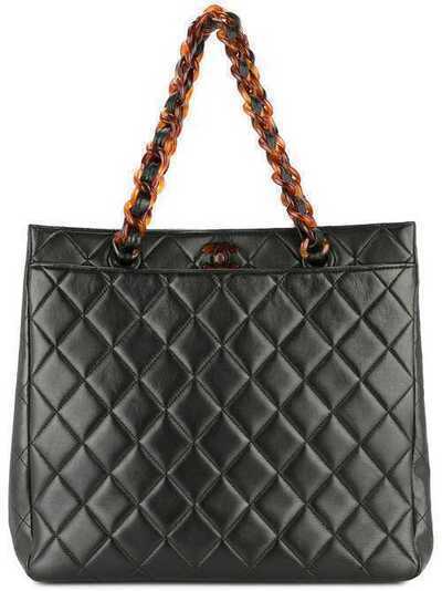 Chanel Pre-Owned сумка-тоут с цепочкой 5124427