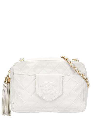 Chanel Pre-Owned сумка с ремнем-цепочкой с логотипом CC 1717650