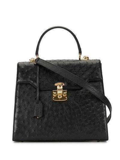 Gucci Pre-Owned сумка Lady Lock с ручкой и ремнем 2110192