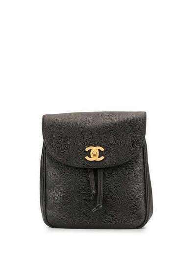 Chanel Pre-Owned рюкзак 1995-го года с логотипом CC 3521478