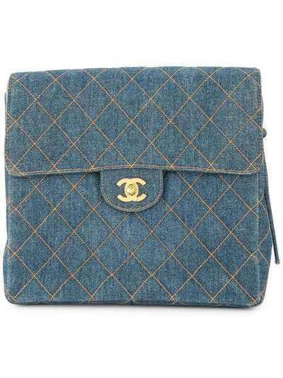 Chanel Pre-Owned рюкзак с логотипом 4793185