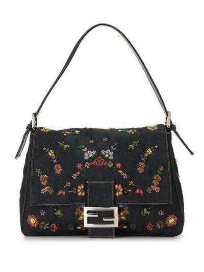 Fendi Pre-Owned сумка на плечо Mamma Baguette с вышивкой бисером 238426323008