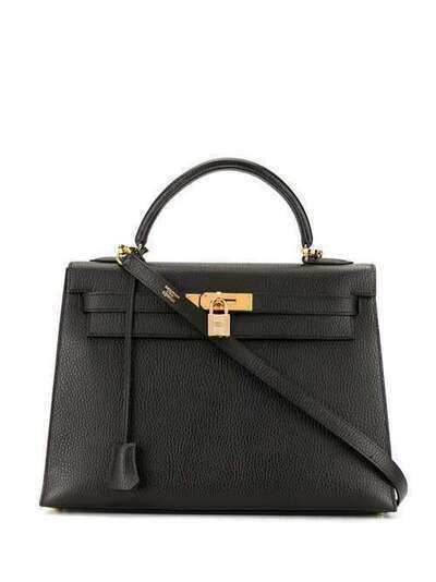 Hermès сумка Kelly 32 Sellier с ремнем и ручкой 39LSQUAREB
