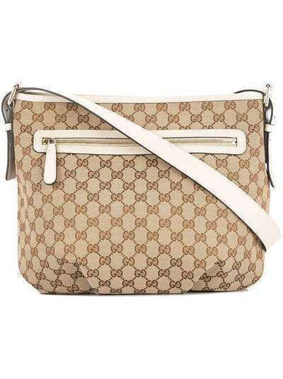 Gucci Pre-Owned сумка на плечо с узорами с монограммами 388930001998