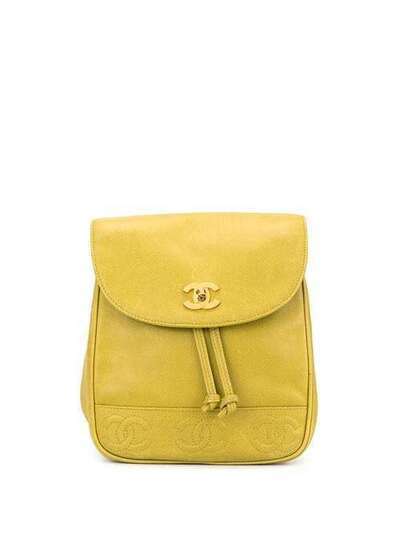 Chanel Pre-Owned рюкзак с логотипом СС 4112033
