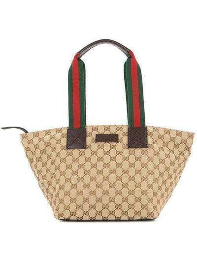 Gucci Pre-Owned сумка-тоут 'Sherry Line GG' 131230527066