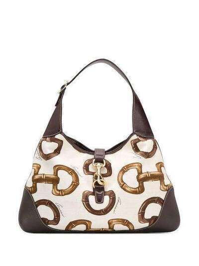 Gucci Pre-Owned сумка-тоут 2012-го года с принтом Horsebit GUCCIMORSCANVAS