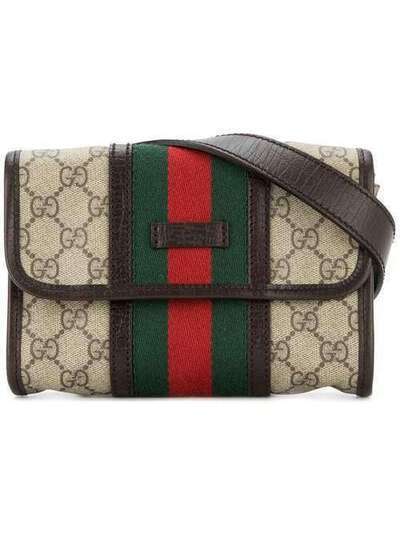 Gucci Pre-Owned сумка на пояс с узором с монограммами 'Shelly' 1525971669