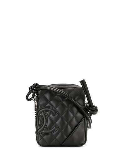Chanel Pre-Owned сумка через плечо Cambon 2004-го года с логотипом CC 8943855