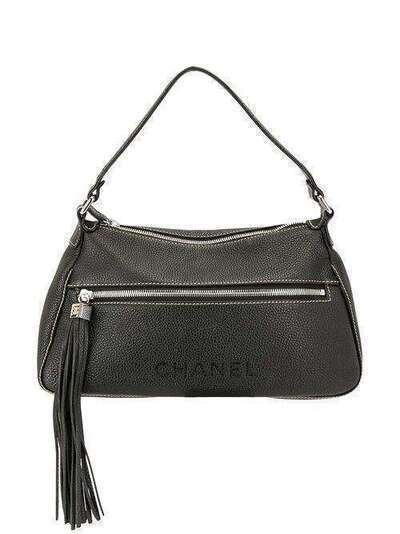 Chanel Pre-Owned сумка на плечо 2004-го года с бахромой 8390342
