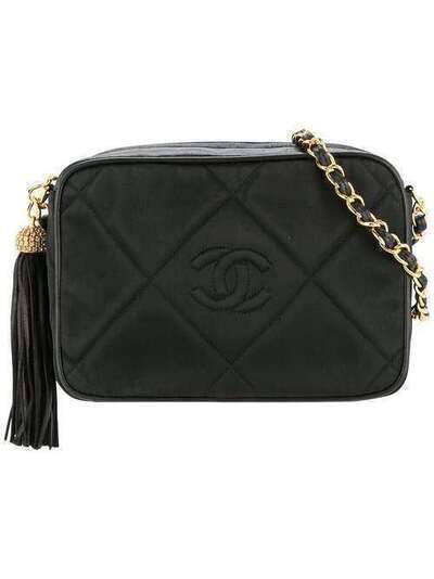 Chanel Pre-Owned стеганая сумка на плечо с кисточкой 667661