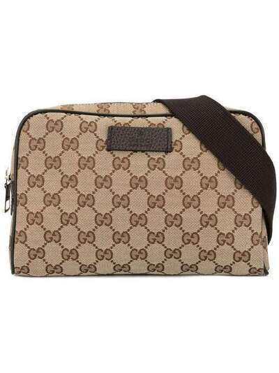 Gucci Pre-Owned поясная сумка с узором GG 449174486628