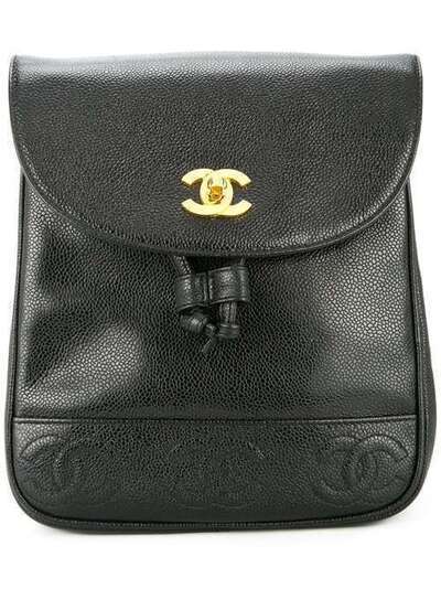 Chanel Pre-Owned рюкзак с логотипом 4099328