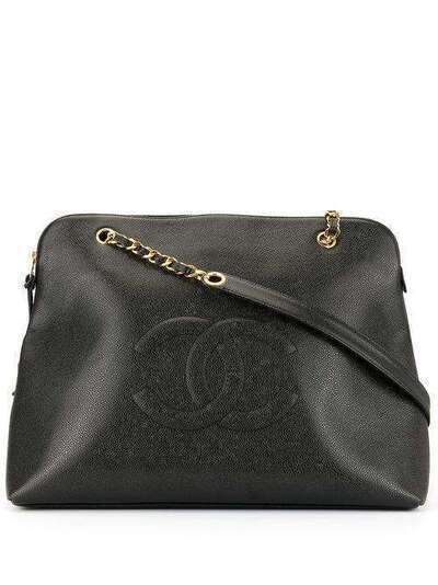 Chanel Pre-Owned сумка-тоут с логотипом CC 3327695