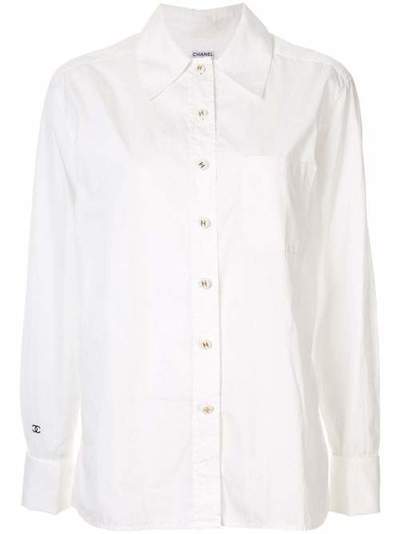 Chanel Pre-Owned рубашка с длинными рукавами 03325A