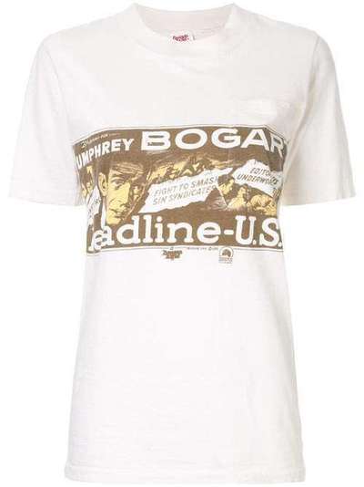 Fake Alpha Vintage футболка Humphrey Bogart TS0137