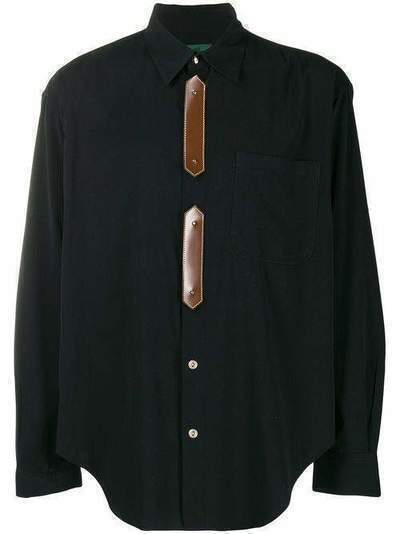 Jean Paul Gaultier Pre-Owned рубашка 1990-х годов со вставками JPG2173