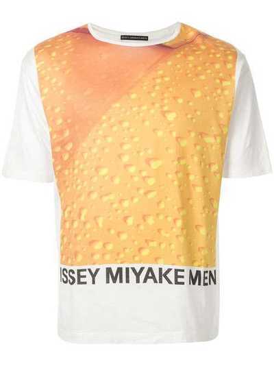 Issey Miyake Pre-Owned футболка с логотипом ME61JK071