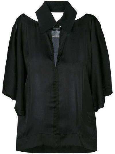 Chanel Pre-Owned блузка 2000-х годов с вырезными деталями CH740