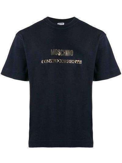 Moschino Pre-Owned футболка с логотипом TFM0490