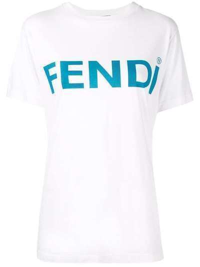 Fendi Pre-Owned топ с короткими рукавами 9823