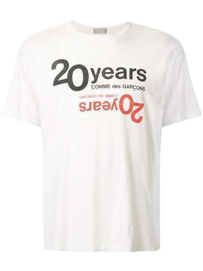 Comme Des Garçons Pre-Owned футболка 20 Years с принтом HT110440