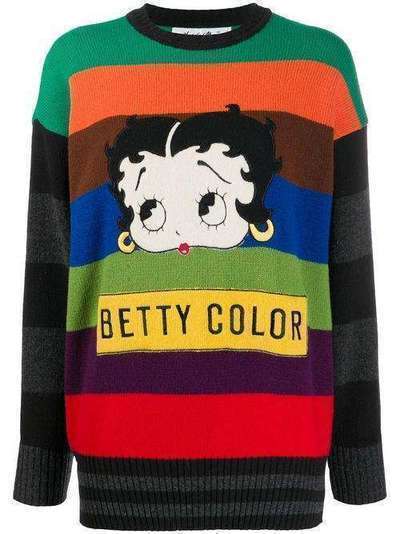 JC de Castelbajac Pre-Owned джемпер Betty Boop 1989-го года JCDC322