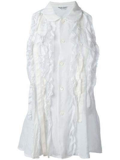 Comme Des Garçons Pre-Owned прозрачная блузка Robe de Chambre CDG668