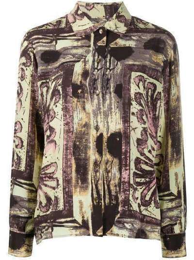Jean Paul Gaultier Pre-Owned рубашка 1991-го года с абстрактным принтом JPG1291A