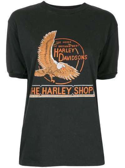 Fake Alpha Vintage футболка с принтом The Harley Shop TS0217