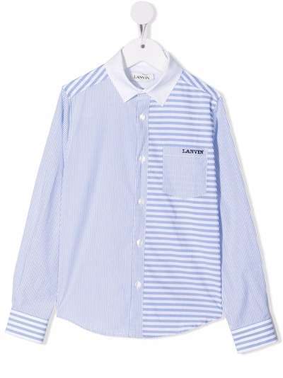 LANVIN Enfant рубашка в полоску