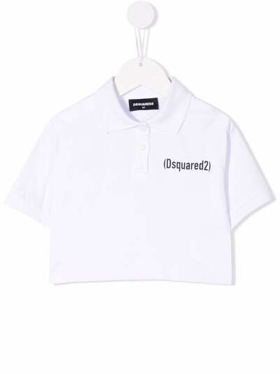 Dsquared2 Kids рубашка поло с логотипом