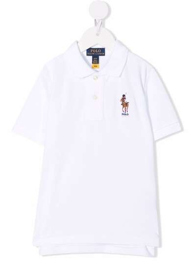 Ralph Lauren Kids рубашка поло с вышитым логотипом