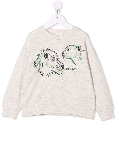 Kenzo Kids толстовка с анималистичным принтом