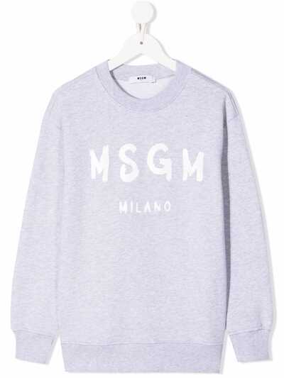 MSGM Kids толстовка с логотипом