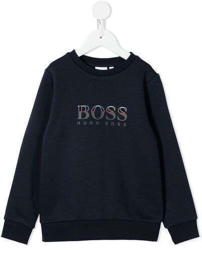 BOSS Kidswear джемпер с логотипом