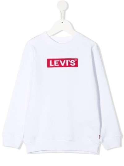 Levi's Kids толстовка с вышитым логотипом