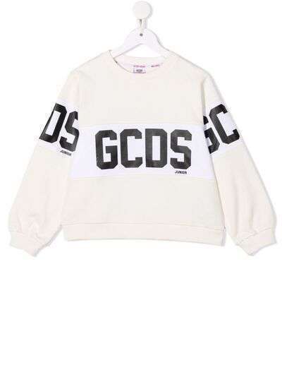Gcds Kids logo-print sweatshirt