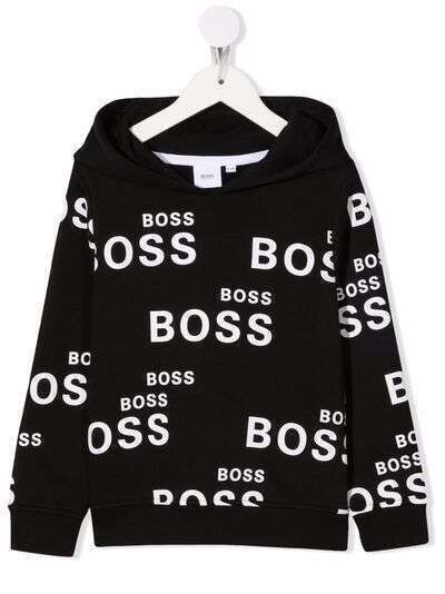 BOSS Kidswear худи с логотипом