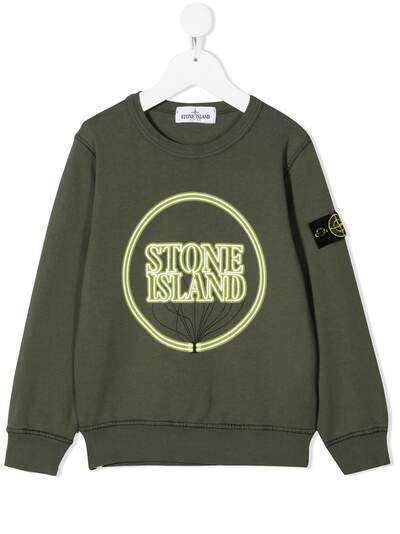 Stone Island Junior толстовка с логотипом